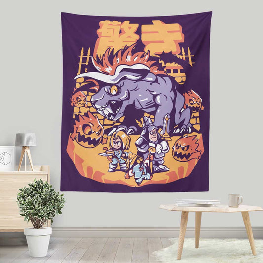 Final Surprise Attack - Wall Tapestry