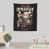 Finally Friday - Wall Tapestry
