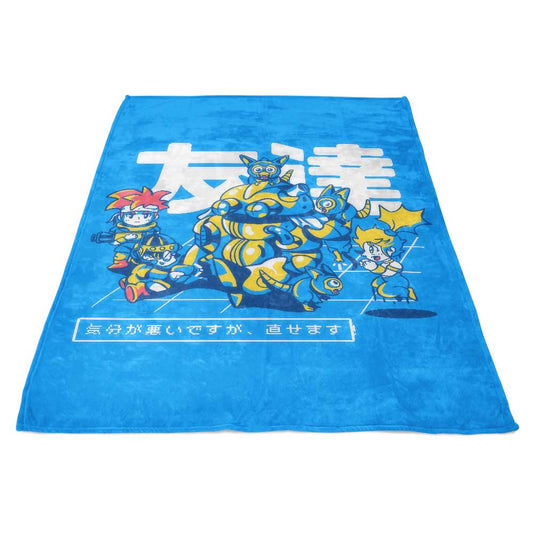 Finding a Friend - Fleece Blanket