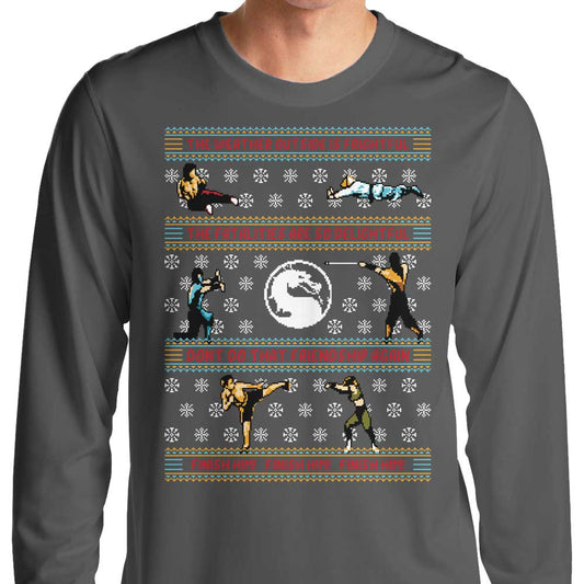 Finish Him Sweater - Long Sleeve T-Shirt