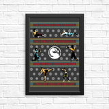 Finish Him Sweater - Posters & Prints