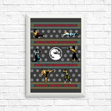 Finish Him Sweater - Posters & Prints