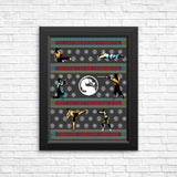 Finish Him Sweater - Posters & Prints