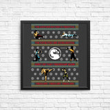 Finish Him Sweater - Posters & Prints