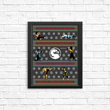 Finish Him Sweater - Posters & Prints