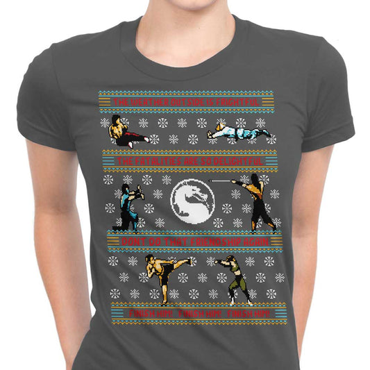 Finish Him Sweater - Women's Apparel