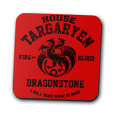 Fire and Blood (Alt) - Coasters