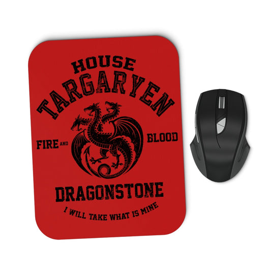 Fire and Blood (Alt) - Mousepad
