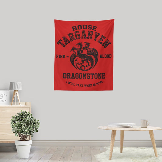 Fire and Blood (Alt) - Wall Tapestry