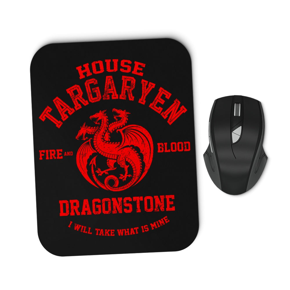 Fire and Blood - Mousepad