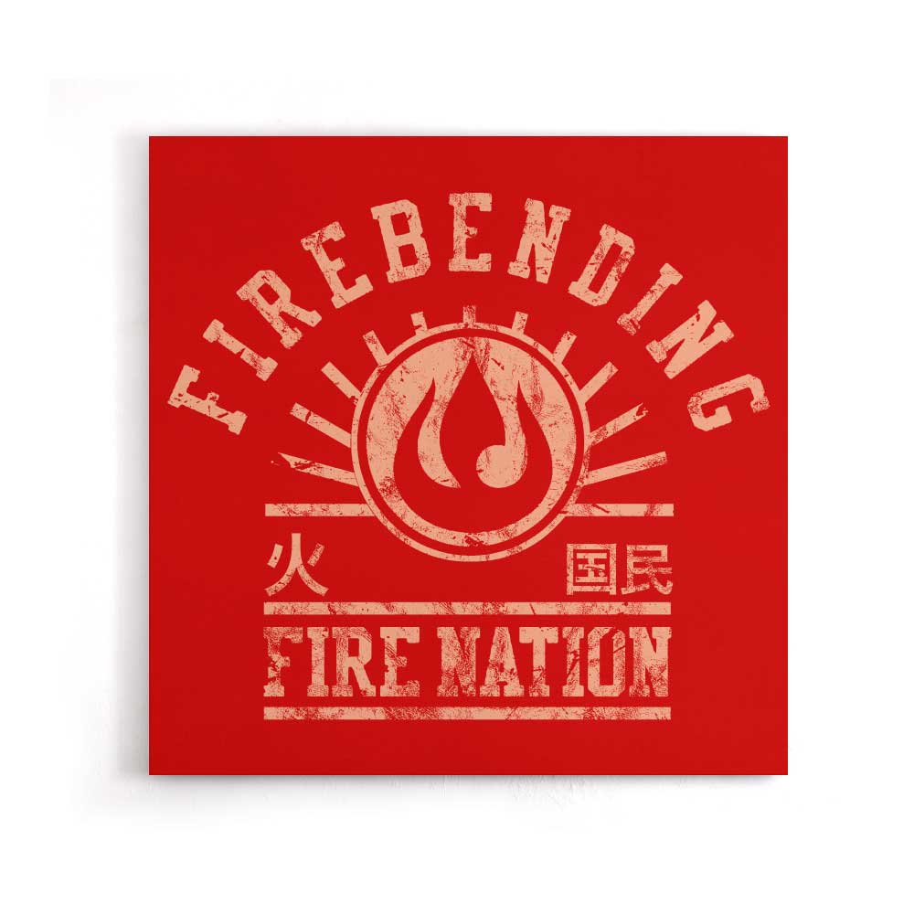 Fire and Power - Canvas Print