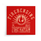 Fire and Power - Canvas Print