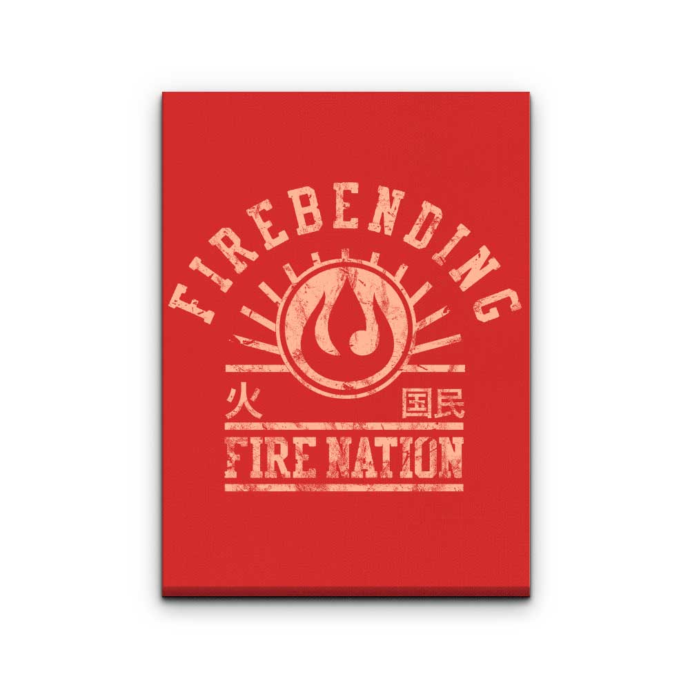 Fire and Power - Canvas Print