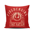 Fire and Power - Throw Pillow