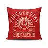 Fire and Power - Throw Pillow