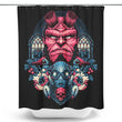 Fire and Water - Shower Curtain