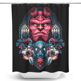 Fire and Water - Shower Curtain