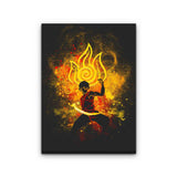 Fire Bender Art - Canvas Print