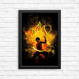 Fire Bender Art - Posters & Prints