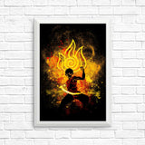 Fire Bender Art - Posters & Prints