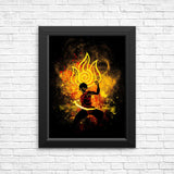 Fire Bender Art - Posters & Prints