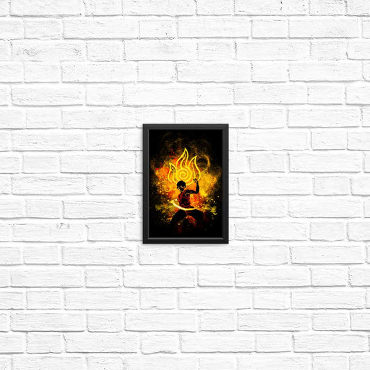 Fire Bender Art - Posters & Prints