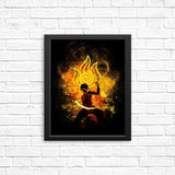 Fire Bender Art - Posters & Prints