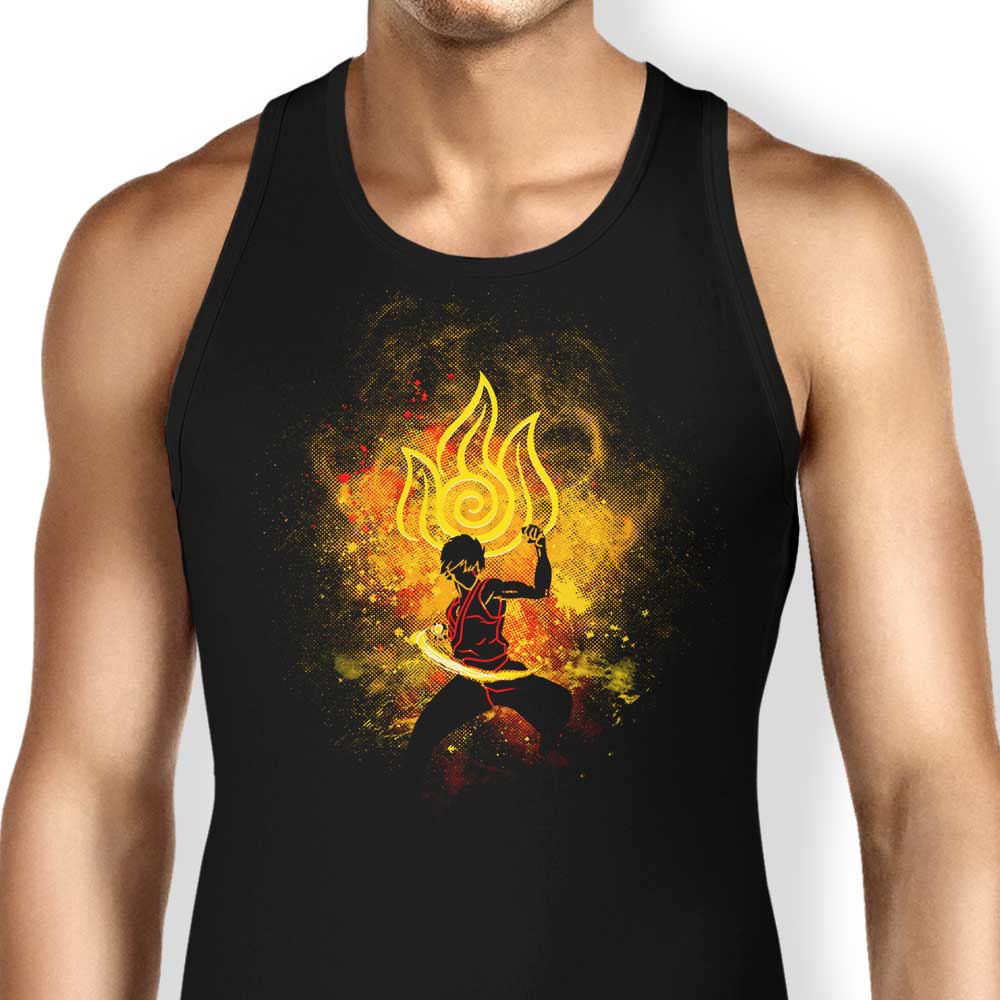 Fire Bender Art - Tank Tops – Once Upon a Tee
