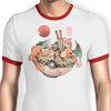 Fire Bowl - Ringer T-Shirt