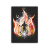 Fire Elemental - Canvas Print