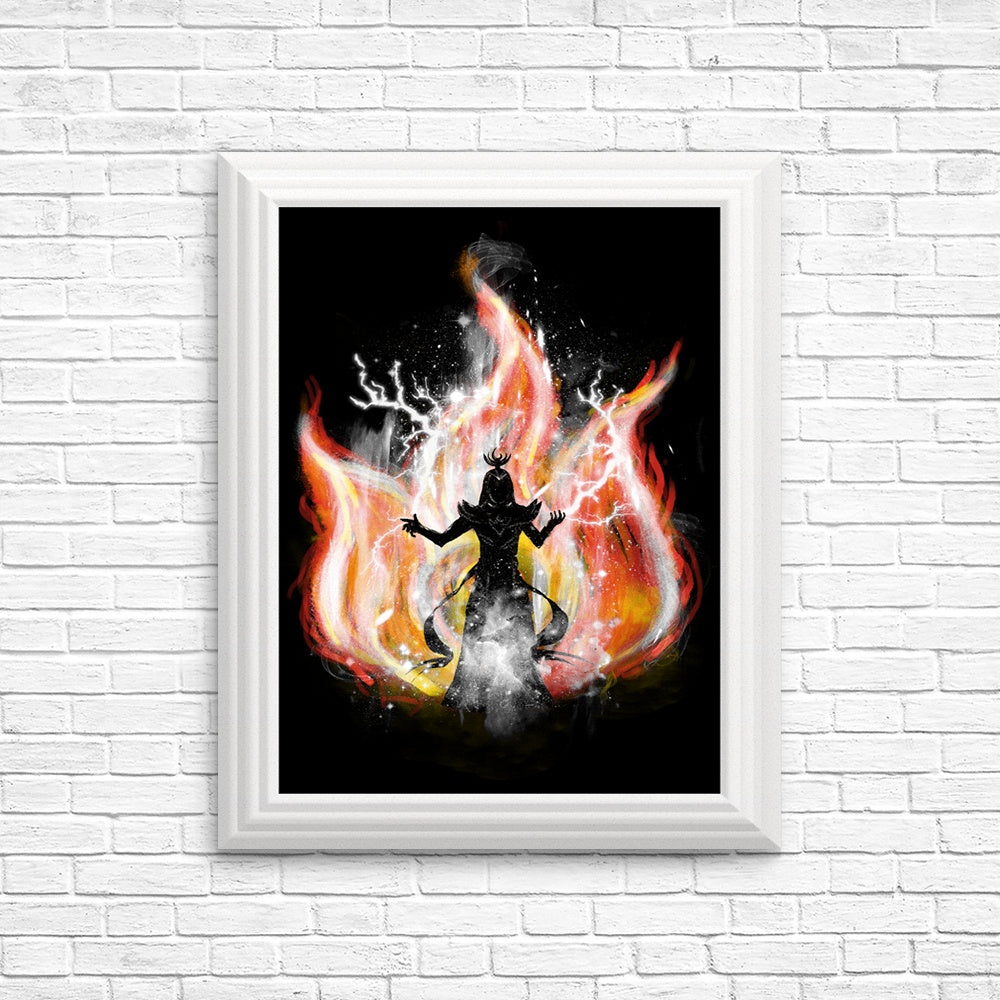 Fire Elemental - Posters & Prints