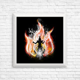 Fire Elemental - Posters & Prints