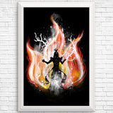 Fire Elemental - Posters & Prints