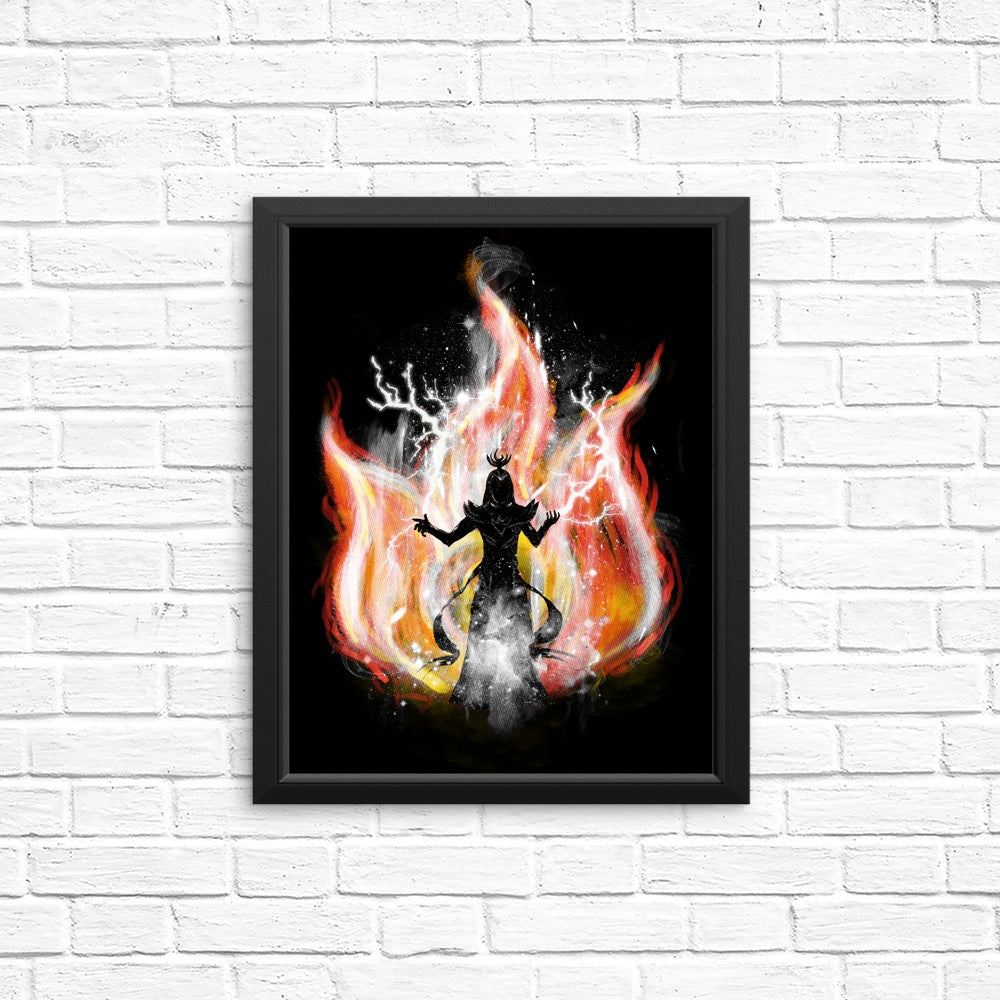 Fire Elemental - Posters & Prints