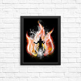 Fire Elemental - Posters & Prints
