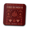 Fire Nation's Sweater - Coasters
