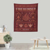 Fire Nation's Sweater - Wall Tapestry