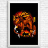 Fire Red Fur - Posters & Prints