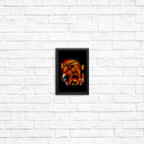 Fire Red Fur - Posters & Prints