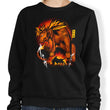 Fire Red Fur - Sweatshirt