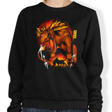 Fire Red Fur - Sweatshirt
