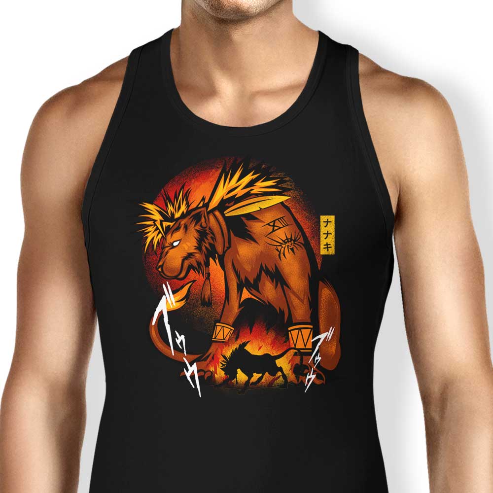 Fire Red Fur - Tank Top