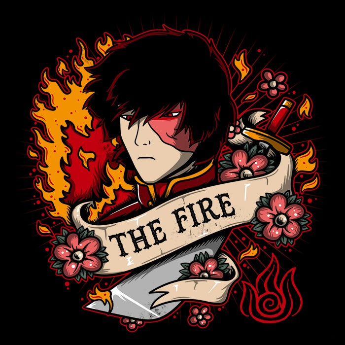 Fire Tattoo - Posters & Prints
