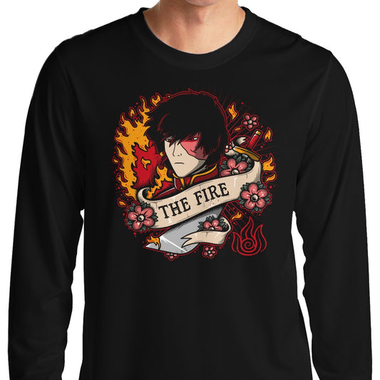 Fire Tattoo - Long Sleeve T-Shirt