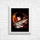 Fire Tattoo - Posters & Prints