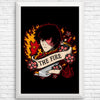 Fire Tattoo - Posters & Prints