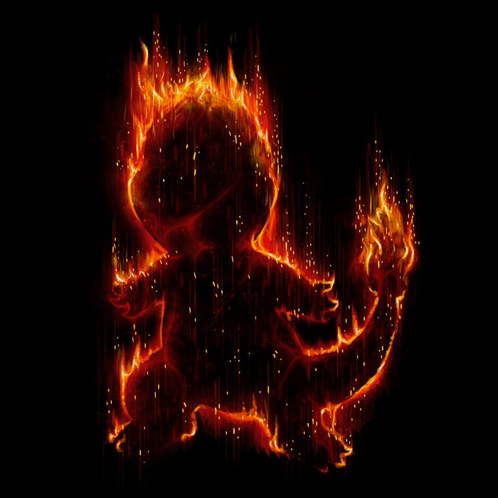 Fire Type - Throw Pillow