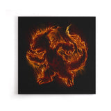 Fire Type II - Canvas Print