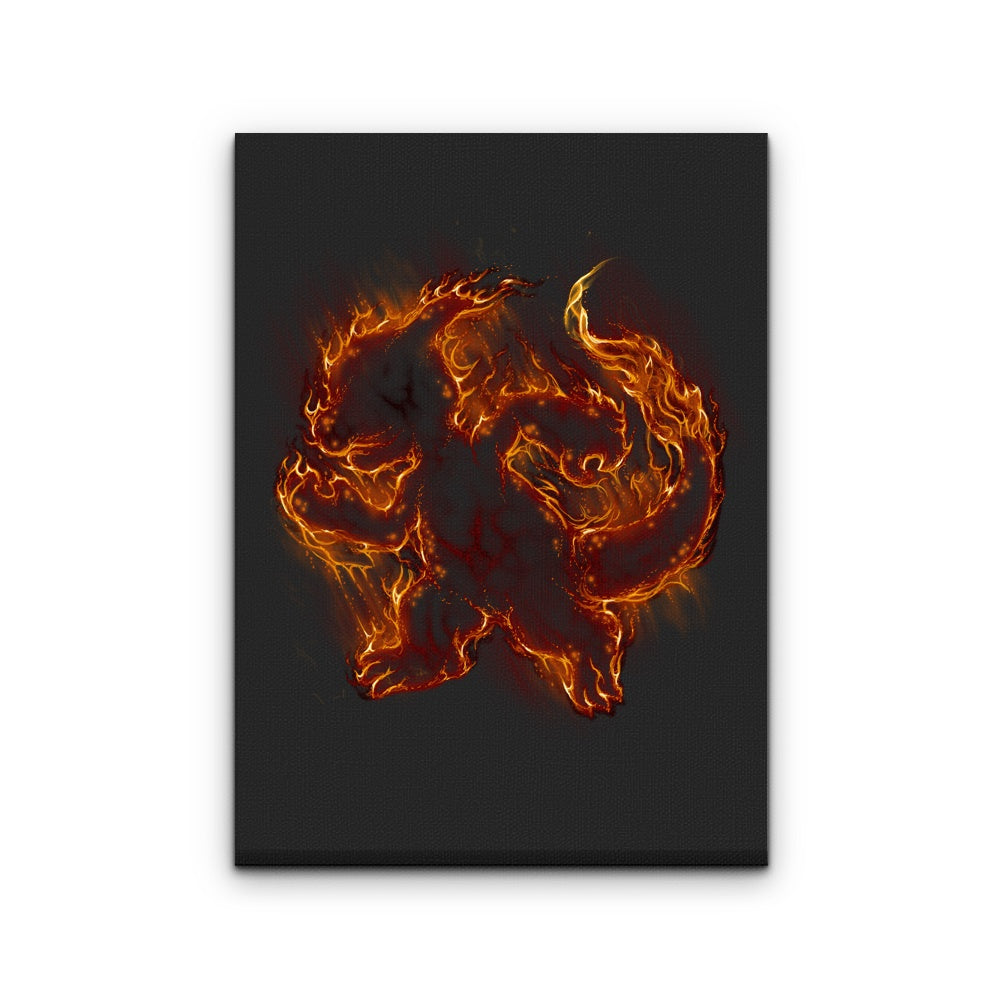 Fire Type II - Canvas Print