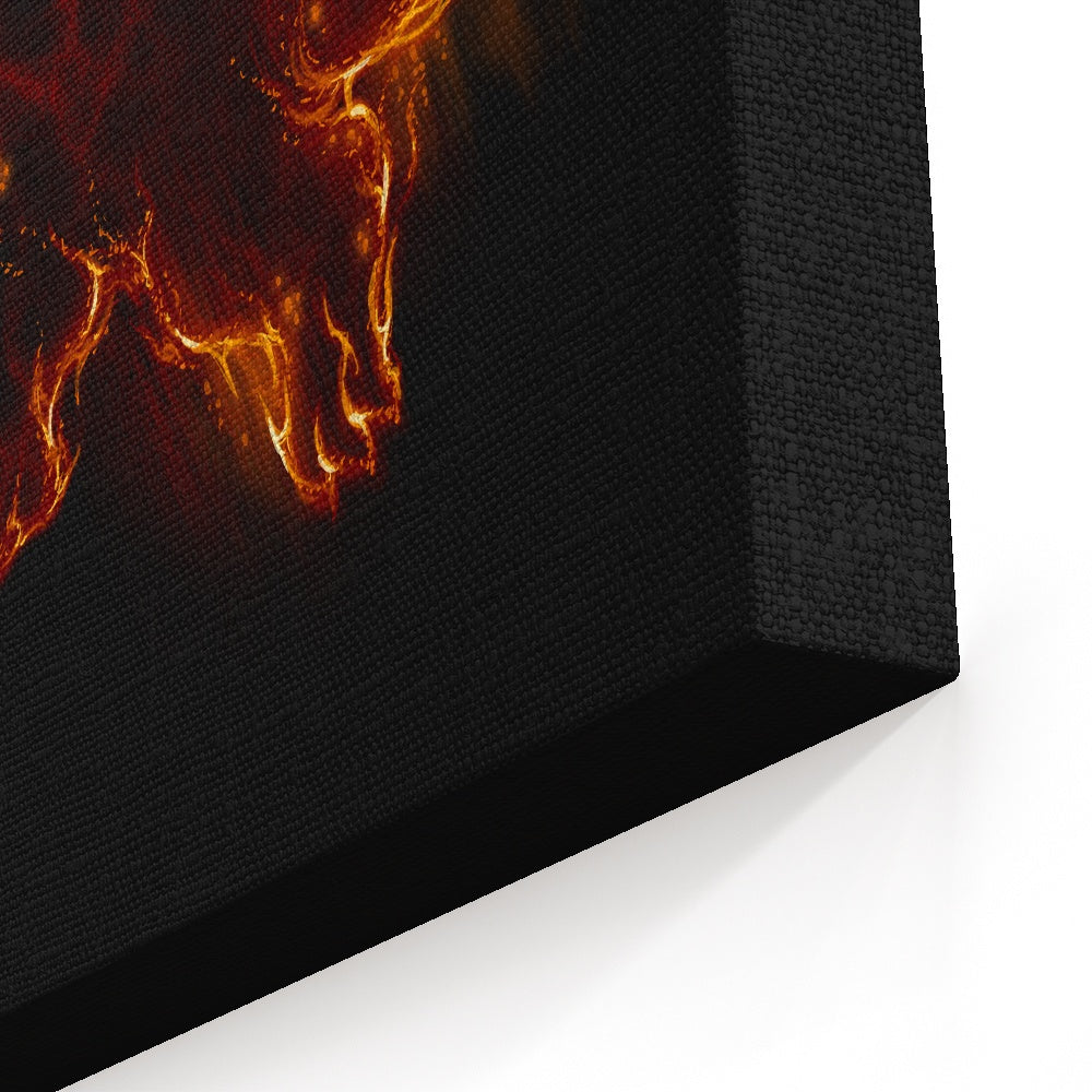 Fire Type II - Canvas Print